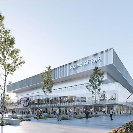 Duplex Reims Gare Centre Arena Leilighet Eksteriør bilde